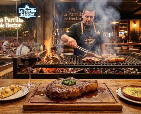 How to order steak at a restaurant in Benidorm